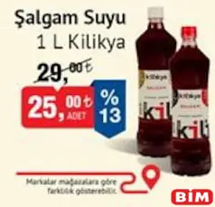 KİLİKYA ŞALGAM SUYU 1 L